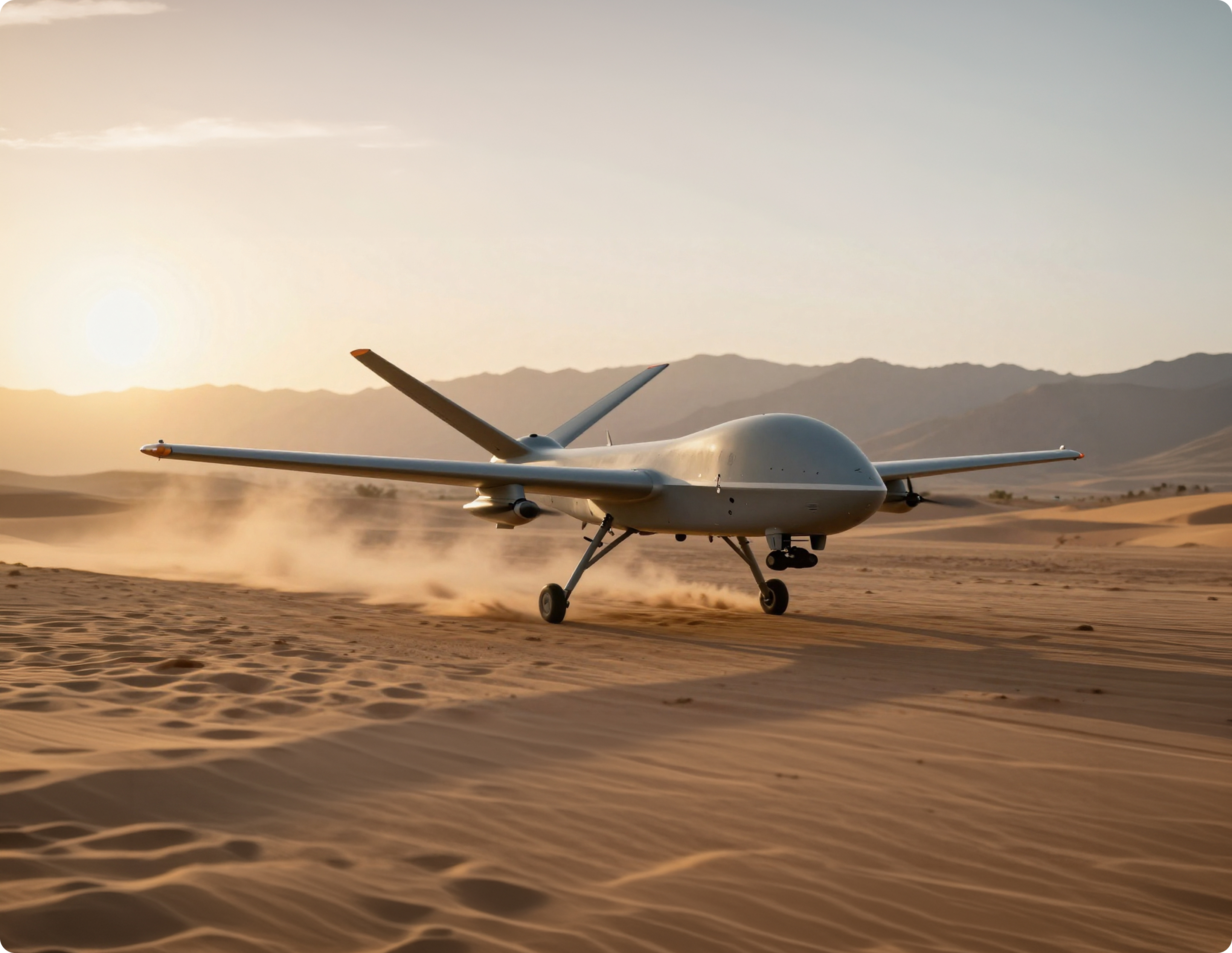 GARKUWA 70FV drone desert deployment