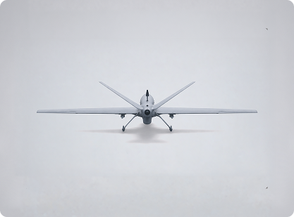 GARKUWA 70FV front aircraft view